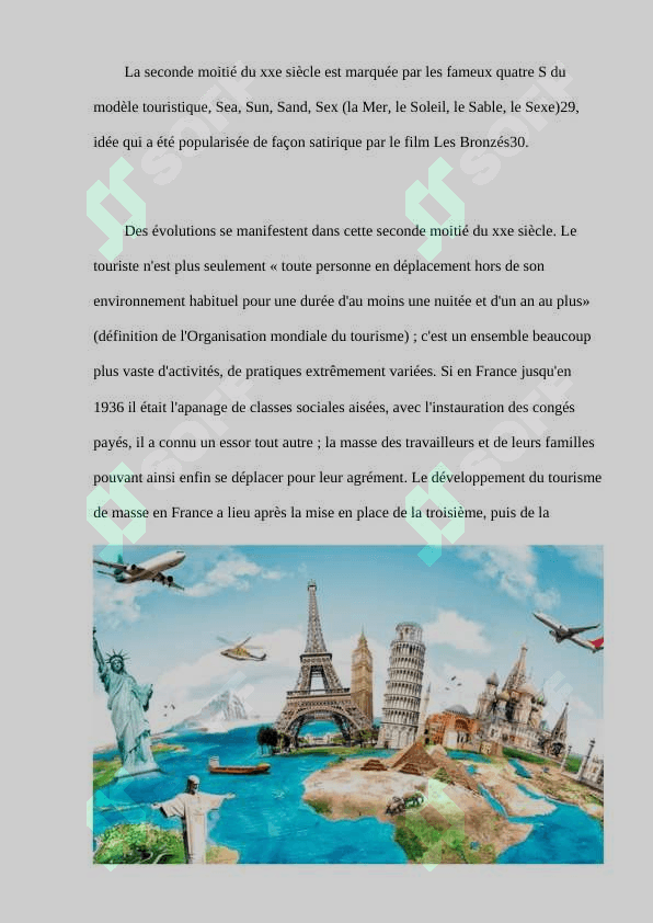 Le Tourisme et le monde 4