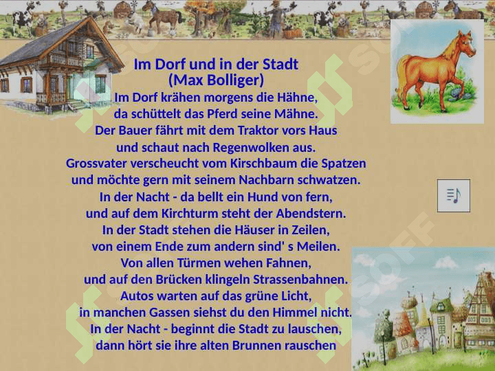 Leben in der stadt und im dorf 2