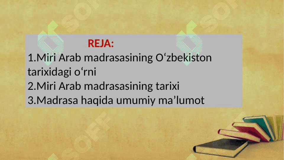 MIRI ARAB MADRASASI 3