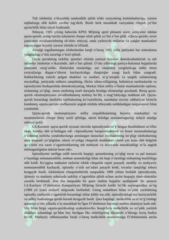 O‘ZBEKISTONNING ENG YANGI TARIXI 5