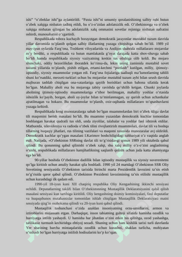 O‘ZBEKISTONNING ENG YANGI TARIXI 7
