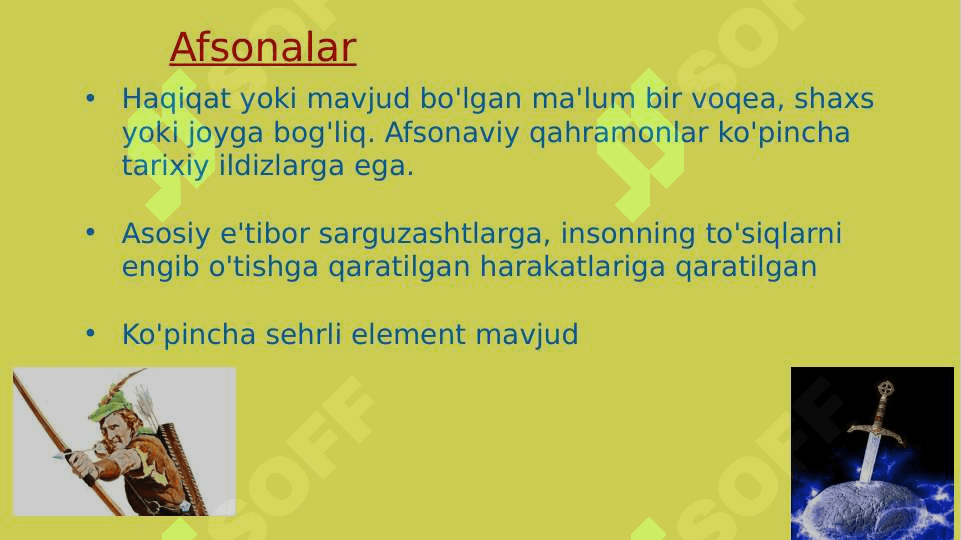 Afsona va asotirlar 4