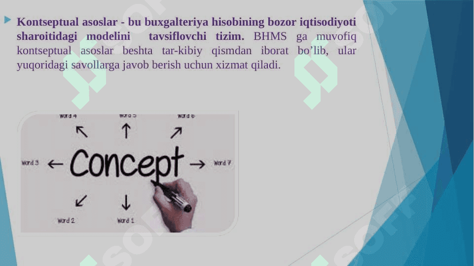 Buxgalteriya hisobinining konseptual asoslari 3