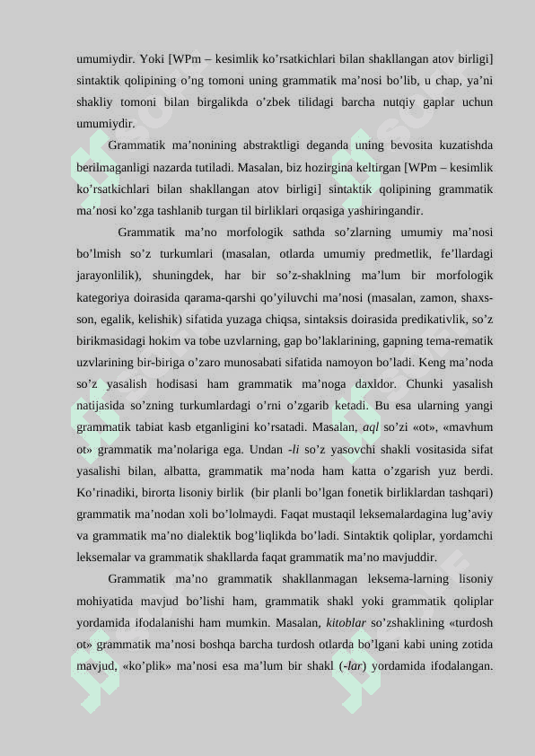o'zbek tilshunosligida grammatik shakllar tasnifi 5