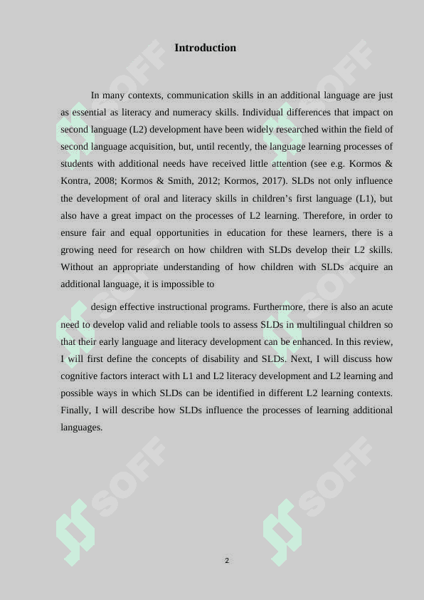 Second language learning difficulties diagnosing individual learner differences 3