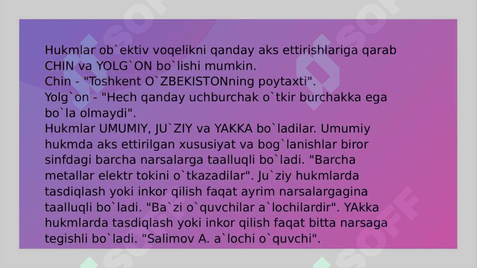Tafakkurning mantiqiy shakllari va  qonunlari 4