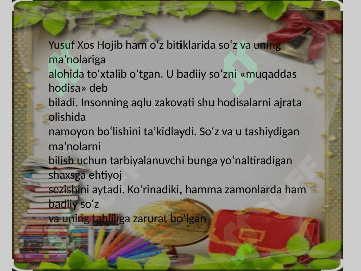 Adabiyot o'qitish metodikasi tarixi 8