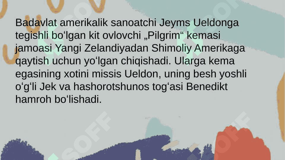 Jyul Vern hayoti va ijodi va uning " O'n besh yoshli kapitan " asari 6