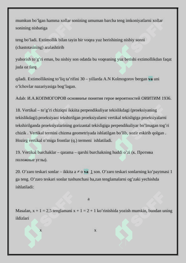 COSINUS VA SINUS TEOREMASI 4
