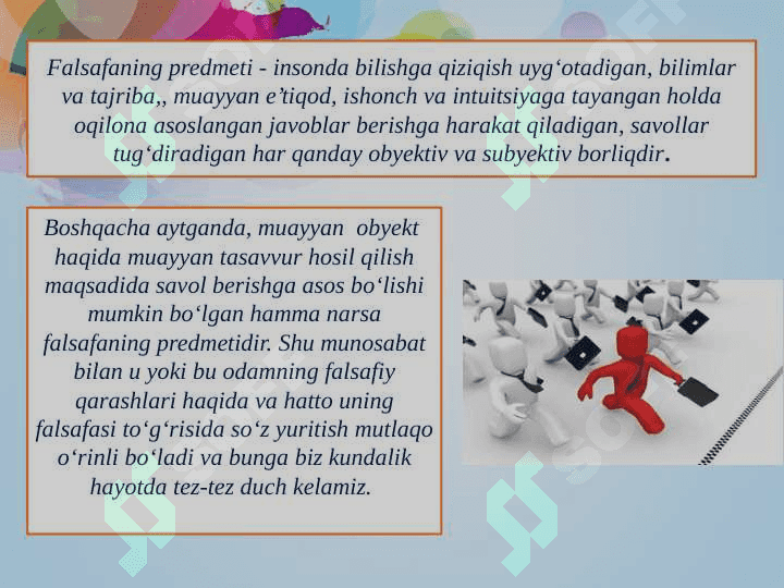O’rta asr sharq falsafasi uyg'onish davri xususiyatlari 5
