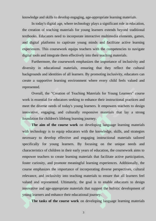 Developing language learning materials with technology 3