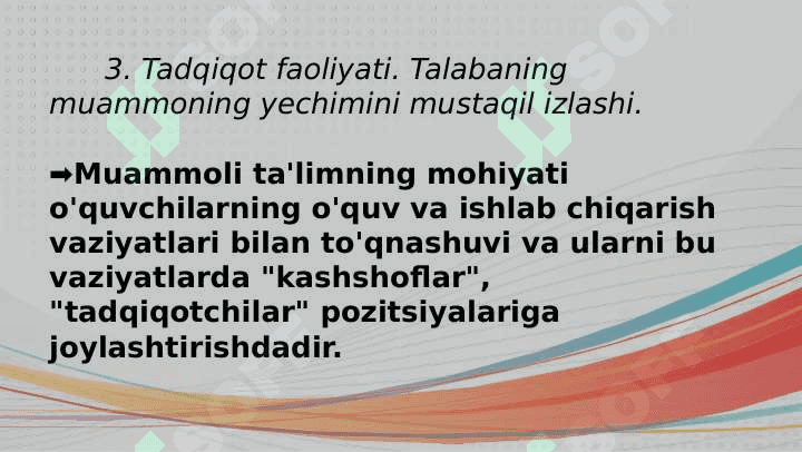 Ta'lim jarayonida o'quvchilarda kognitivlikni shakllantirish (TAQDIMOT) 4