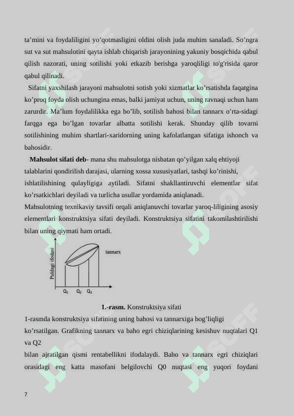 KORXONADA MAHSULOT SIFATINI  NAZORAT QILISH 7