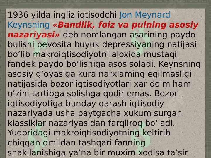 Mikroiqtisodiyotga kirish 3