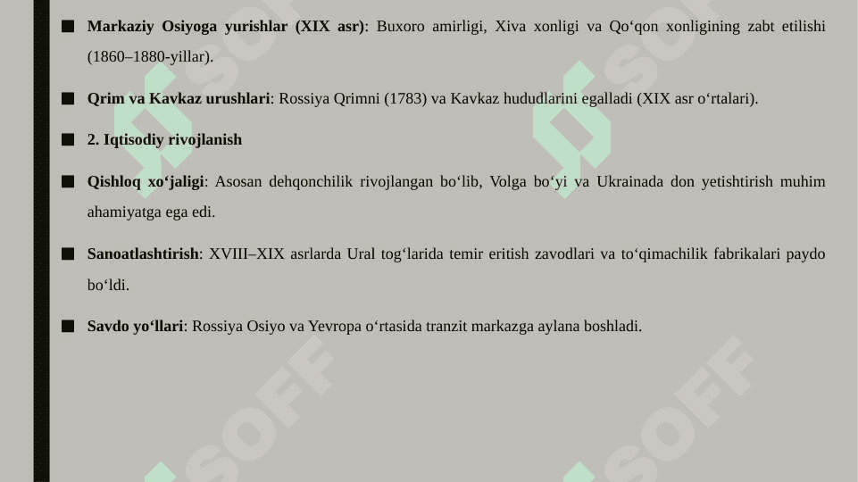 Yangi davrda Rossiyaning tarixiy geografiyasi 4