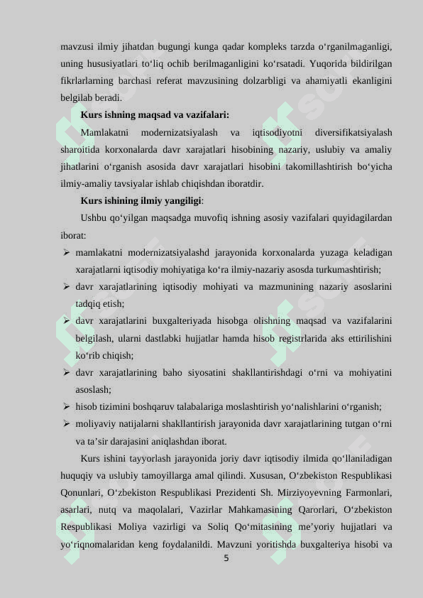 Bankda davr xarajatlari xisobi 5