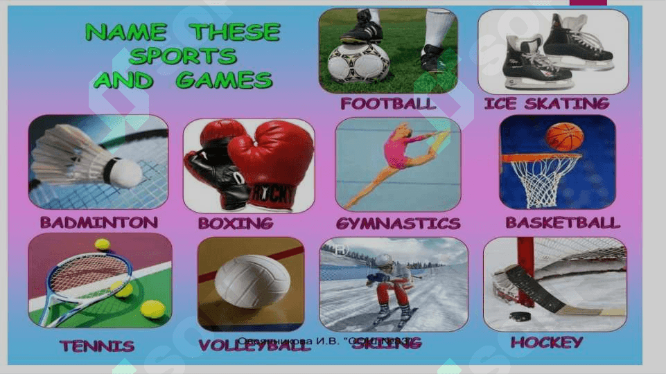 American Sports and games 3