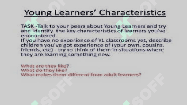 The methods of teaching english to young learners. 4