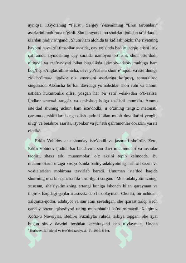 ERKIN VOHIDOV SHE’RIYATINING G’OYAVIY-BADIIY XUSUSIYATLARI 4