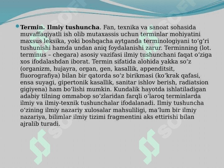 Lotin tili terminologiyasi asoschilari. 4