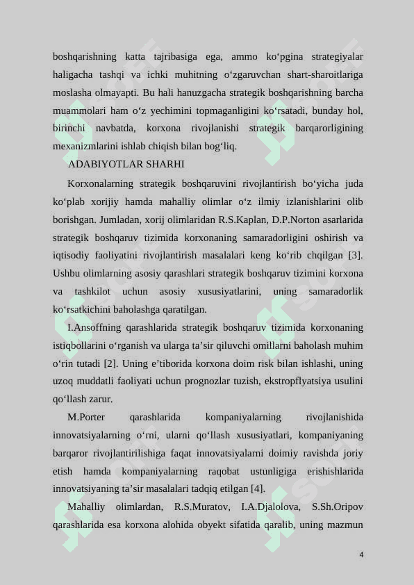 TASHKILOTNING STRATEGIK SALOHIYATI 4