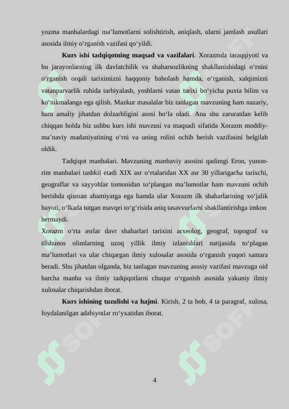 Xorazmshohlar davlati tarixi tarixshunosligi 4