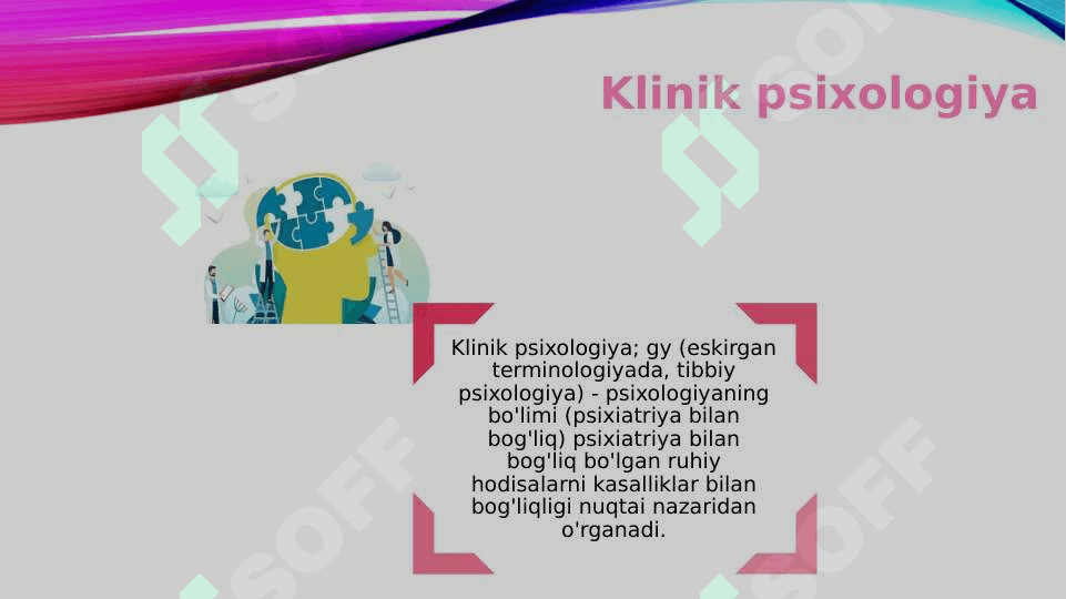 Klinik psixologlarning ilmiy-tekshirish faoliyat sohalari 20.pptx 2