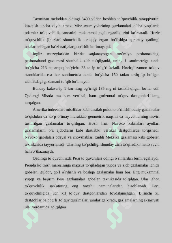 TRIKOTAJ MAXSULOTLARI 4