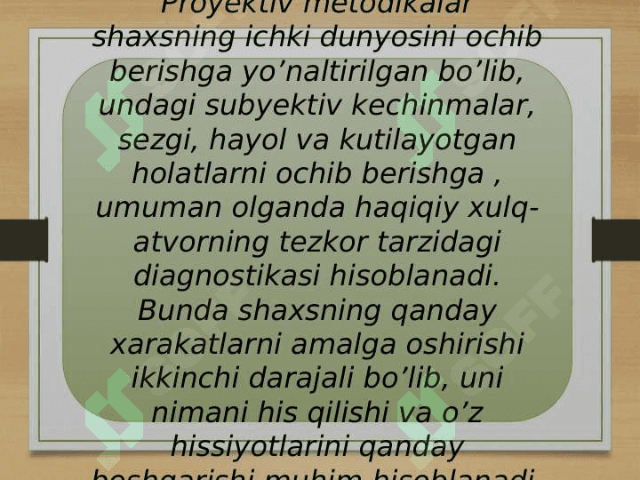 Rorshax siyoh dog’lari’’ proyektiv  metodikasi 2