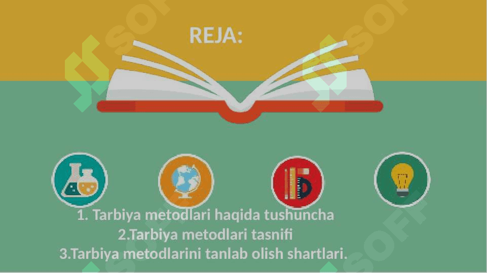 Tarbiya metodlari klassifikatsiyasi 2