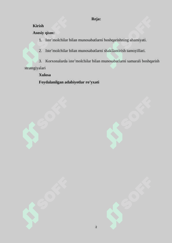 Sifatni umumiy boshqarish 2