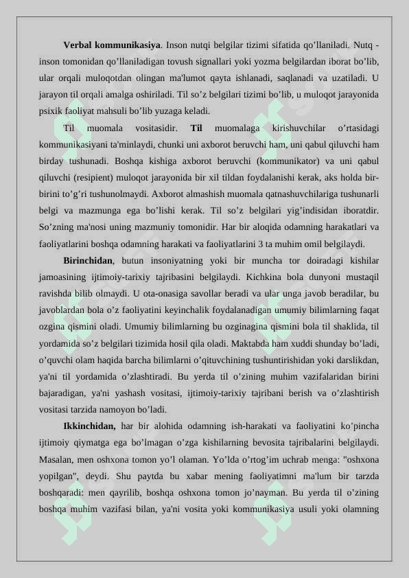 MULOQOT  XAQIDA TUSHUNCHA 6