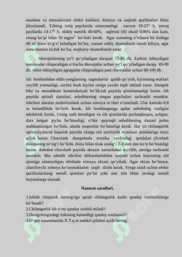 Texnologiya ta’limi praktikumi 8