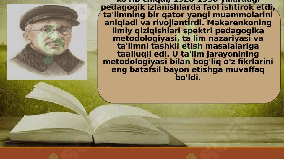 A.S.MAKARENKONING PEDAGOGIK QARASHLARI (taqdimot) 4