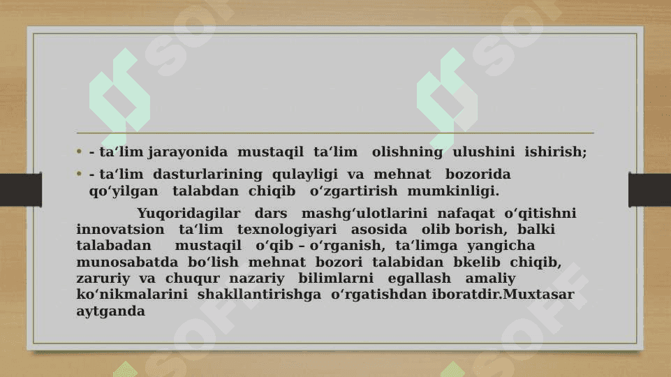 Kredit-modul tizimi haqida tushuncha 3