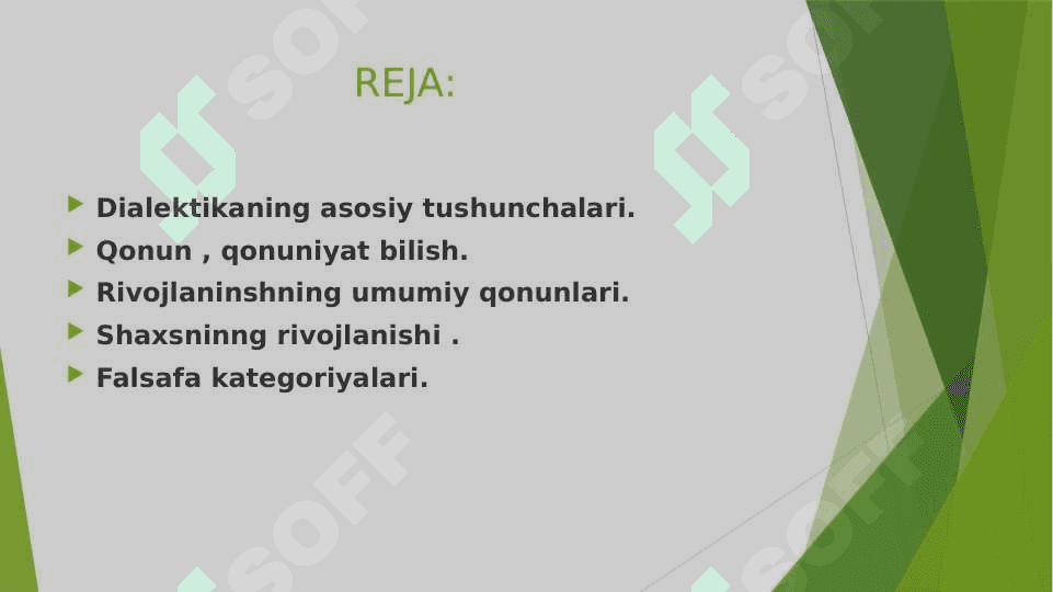 RIVOJLANINSHNING UMUMIY QONUNLARI VA KATEGORIYALARI 2