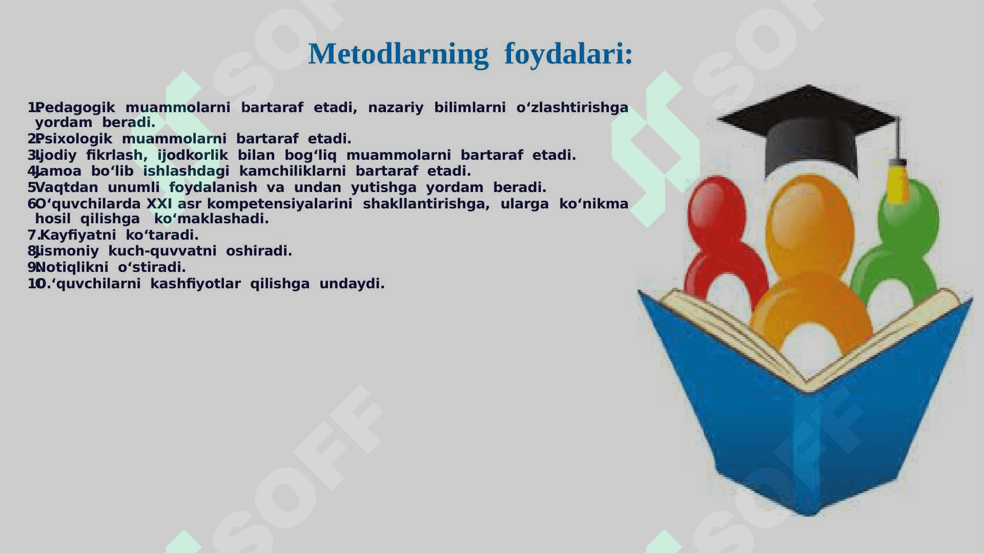 KASBIY MAHORAT BO'YICHA TAYYORLAGAN   TAQDIMOTI 6