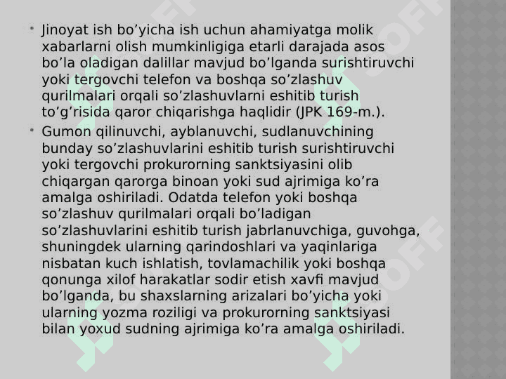Tergov harakatlari isbotlash vositasi sifatida 4