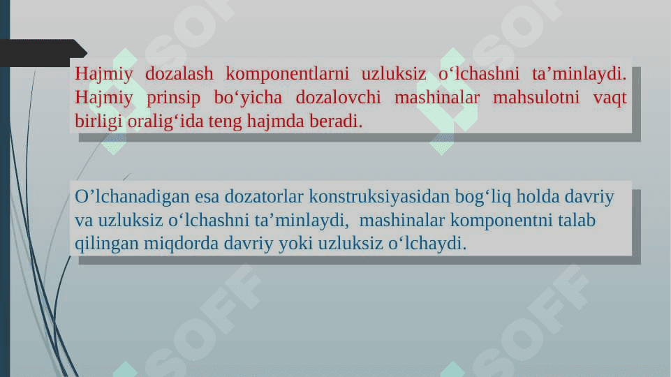 OMIXTA YEM KOMPONENTLARINI DOZATORLARDA ME’YORLASH VA ARALASHTIRISH 4
