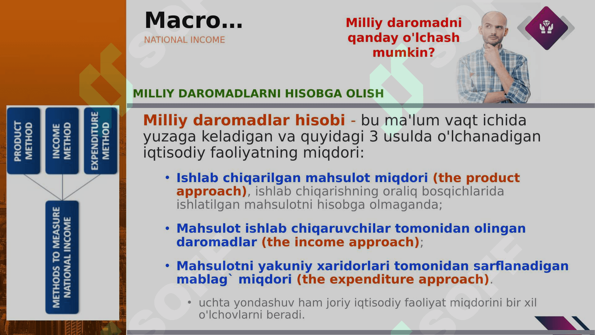 Milliy iqtisodiyot tarkibi va uni o'lchash 4