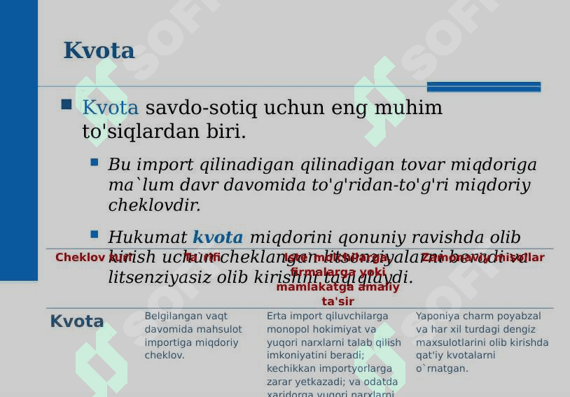 Notarif Savdo Cheklovlari va Yangi Proteksionizm 5
