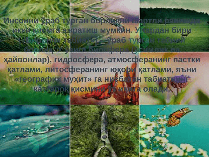 ТАБИАТ ВА ЖАМИЯТ ФАЛСАФАСИ 7