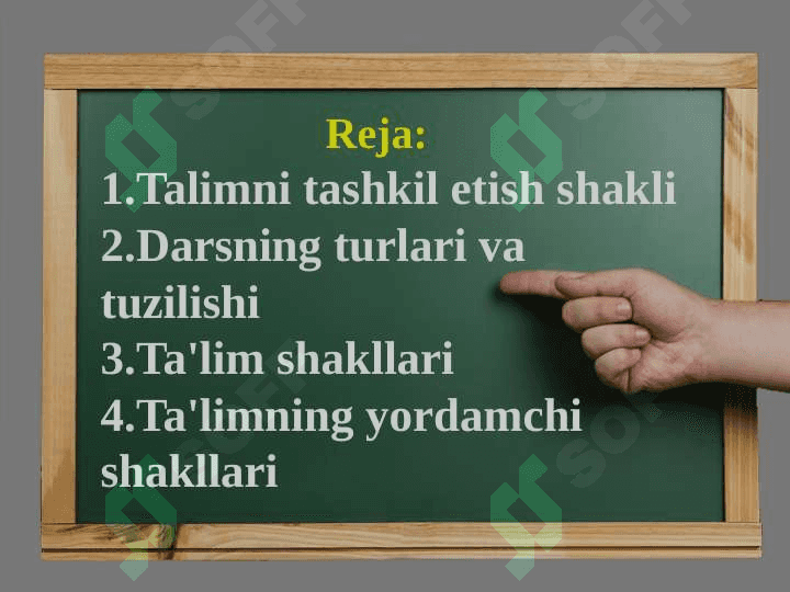 Talimni tashkil etish shakllari 2