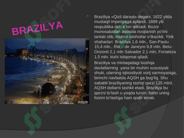 BRAZILYA TURIZMI 3
