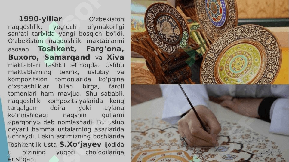 Mustaqillik yillarida naqqoshlik san’ati 3