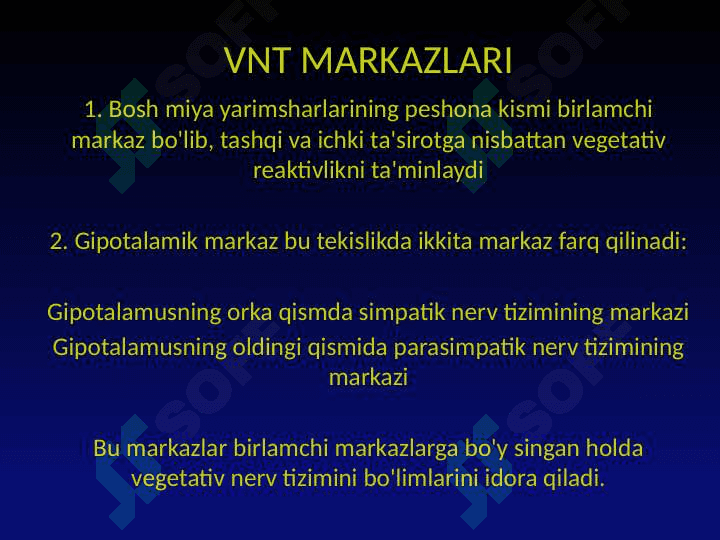 VEGETATIV NERV TIZIMINING FIZIOLOGIYASI 3