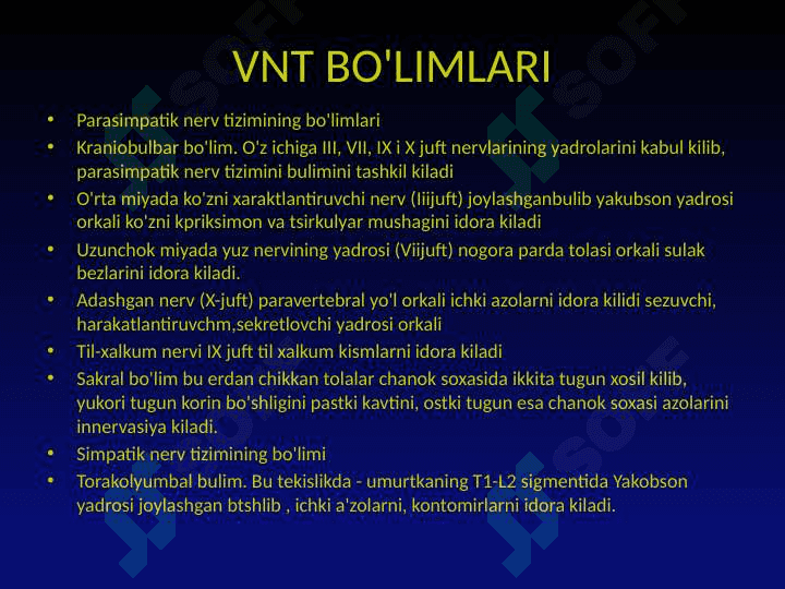 VEGETATIV NERV TIZIMINING FIZIOLOGIYASI 4