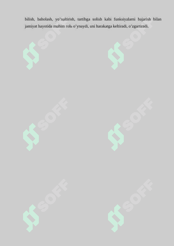 SIYOSIY MАDАNIYAT, SIYOSIY MАFKURАLАR 6
