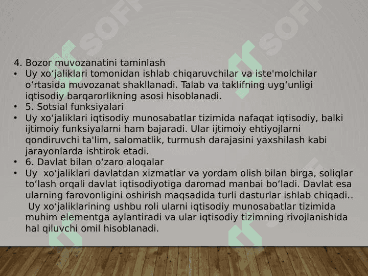 Uy xojaliklari moliyasi 3
