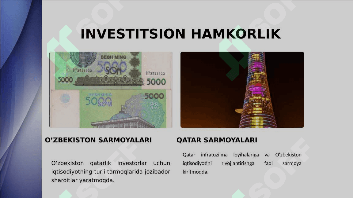 O‘ZBEKISTON VA QATAR O‘RTASIDAGI MUNOSABATLAR 7